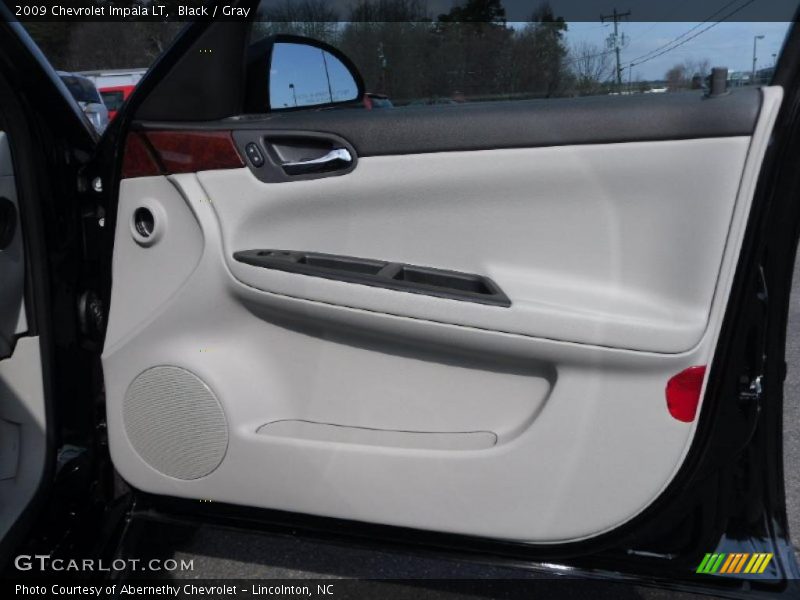 Black / Gray 2009 Chevrolet Impala LT