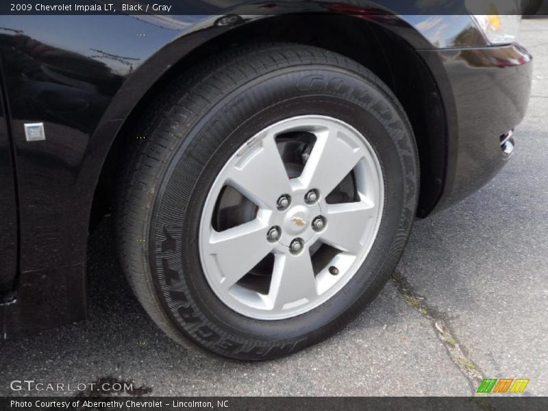 Black / Gray 2009 Chevrolet Impala LT
