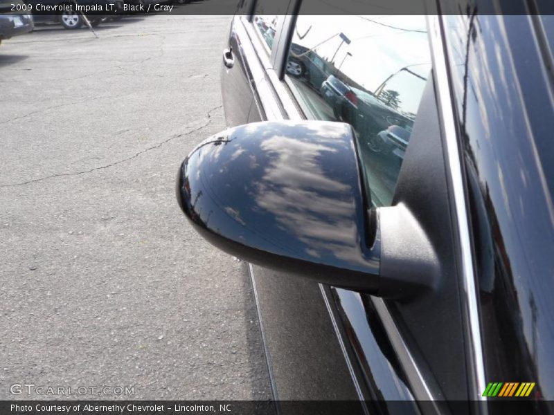 Black / Gray 2009 Chevrolet Impala LT
