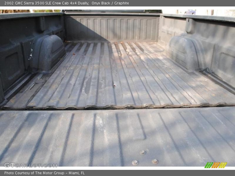 Onyx Black / Graphite 2002 GMC Sierra 3500 SLE Crew Cab 4x4 Dually