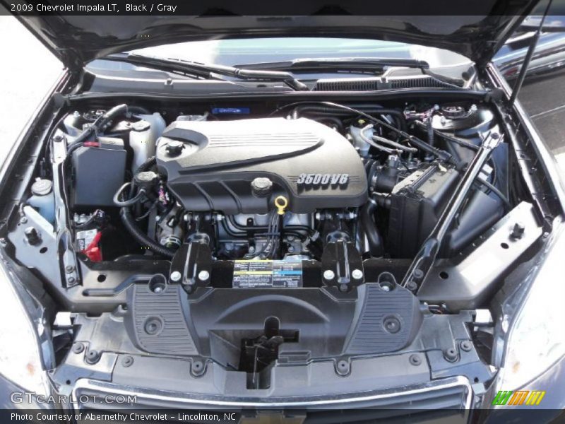 Black / Gray 2009 Chevrolet Impala LT