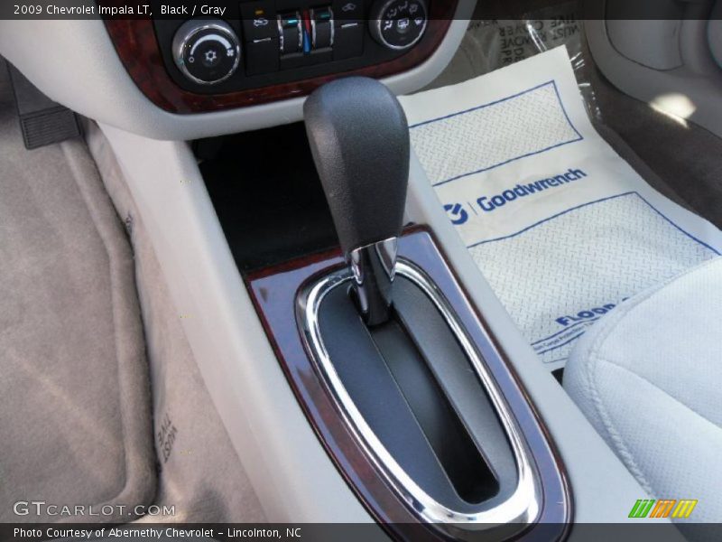 Black / Gray 2009 Chevrolet Impala LT