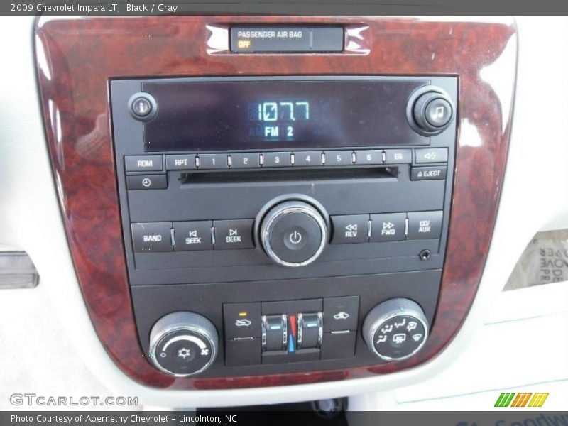Black / Gray 2009 Chevrolet Impala LT