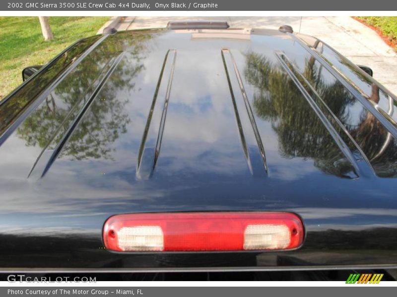 Onyx Black / Graphite 2002 GMC Sierra 3500 SLE Crew Cab 4x4 Dually
