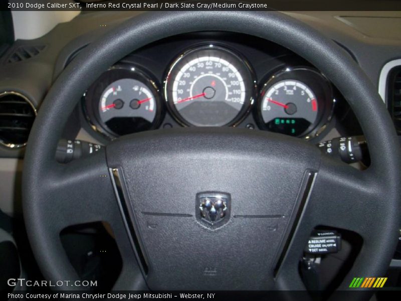 Inferno Red Crystal Pearl / Dark Slate Gray/Medium Graystone 2010 Dodge Caliber SXT
