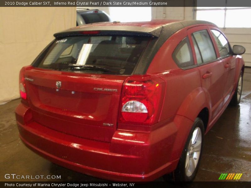Inferno Red Crystal Pearl / Dark Slate Gray/Medium Graystone 2010 Dodge Caliber SXT
