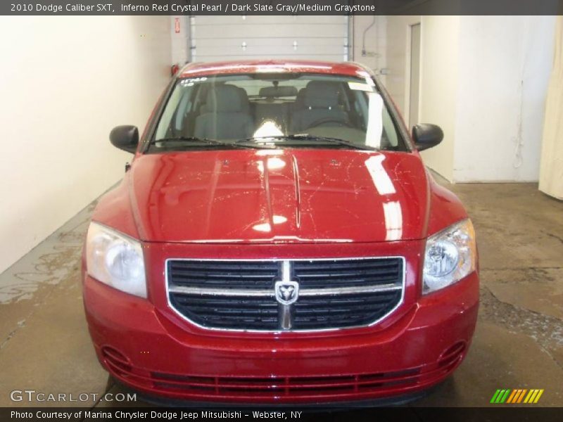 Inferno Red Crystal Pearl / Dark Slate Gray/Medium Graystone 2010 Dodge Caliber SXT