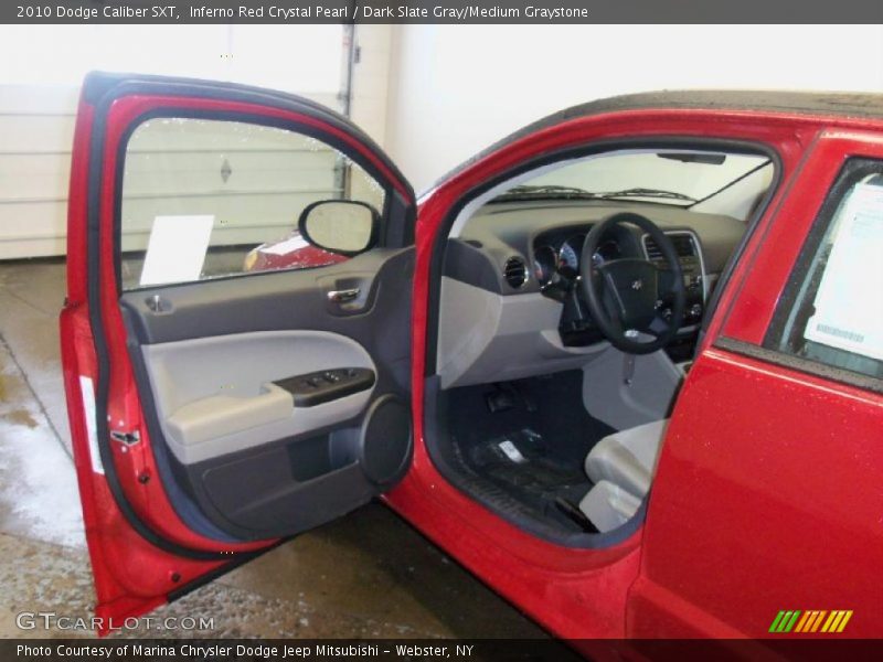 Inferno Red Crystal Pearl / Dark Slate Gray/Medium Graystone 2010 Dodge Caliber SXT