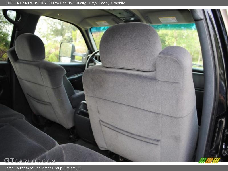 Onyx Black / Graphite 2002 GMC Sierra 3500 SLE Crew Cab 4x4 Dually