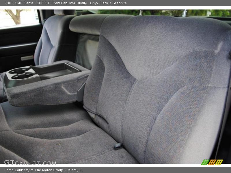 Onyx Black / Graphite 2002 GMC Sierra 3500 SLE Crew Cab 4x4 Dually