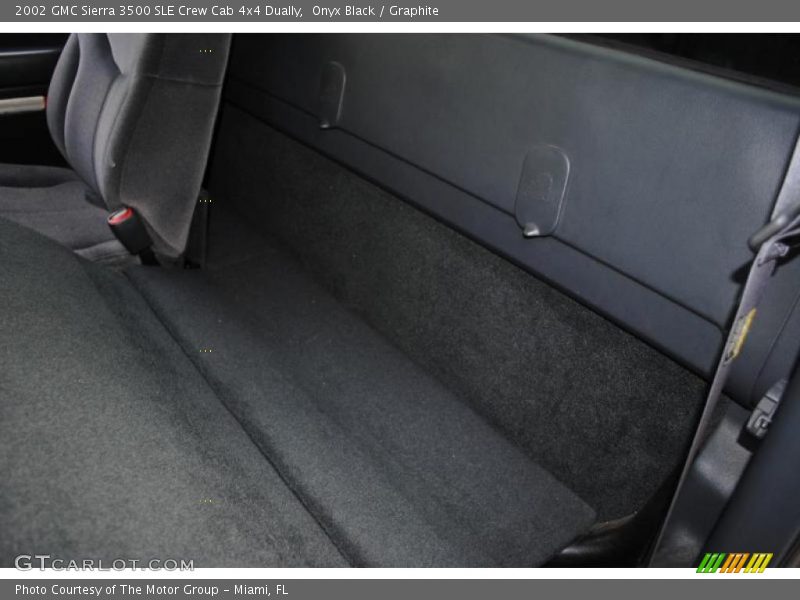 Onyx Black / Graphite 2002 GMC Sierra 3500 SLE Crew Cab 4x4 Dually