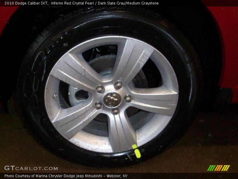 Inferno Red Crystal Pearl / Dark Slate Gray/Medium Graystone 2010 Dodge Caliber SXT