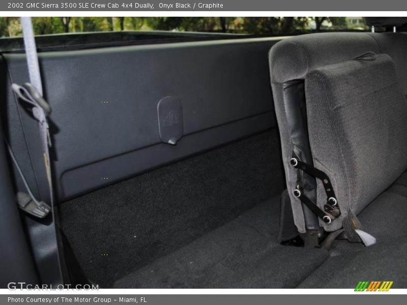 Onyx Black / Graphite 2002 GMC Sierra 3500 SLE Crew Cab 4x4 Dually