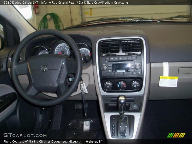 Inferno Red Crystal Pearl / Dark Slate Gray/Medium Graystone 2010 Dodge Caliber SXT