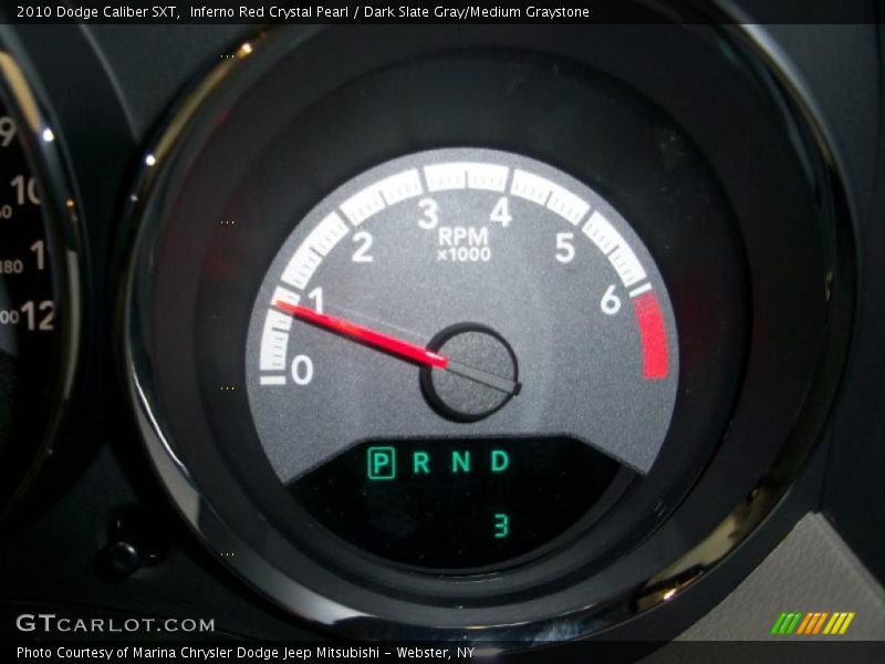Inferno Red Crystal Pearl / Dark Slate Gray/Medium Graystone 2010 Dodge Caliber SXT