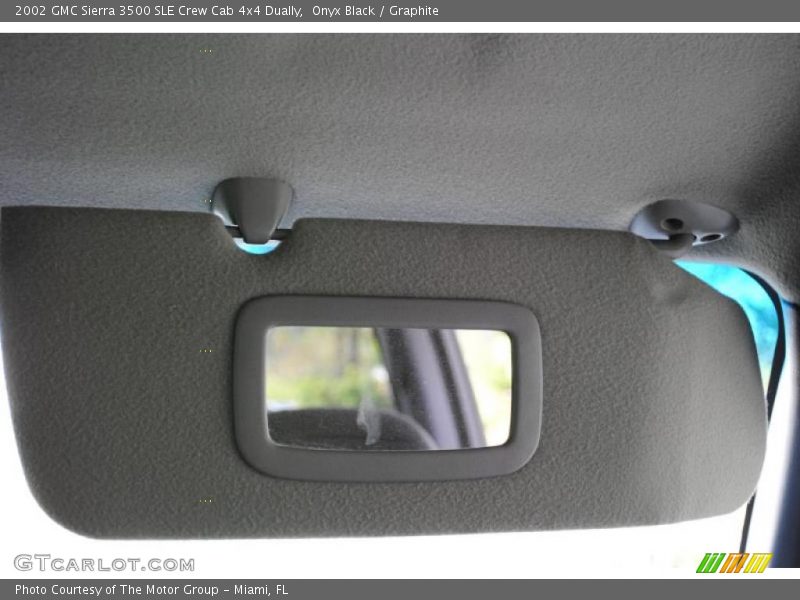 Onyx Black / Graphite 2002 GMC Sierra 3500 SLE Crew Cab 4x4 Dually