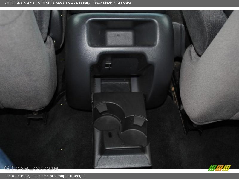 Onyx Black / Graphite 2002 GMC Sierra 3500 SLE Crew Cab 4x4 Dually