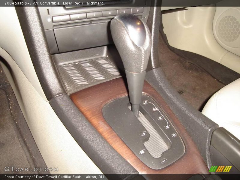 Laser Red / Parchment 2004 Saab 9-3 Arc Convertible