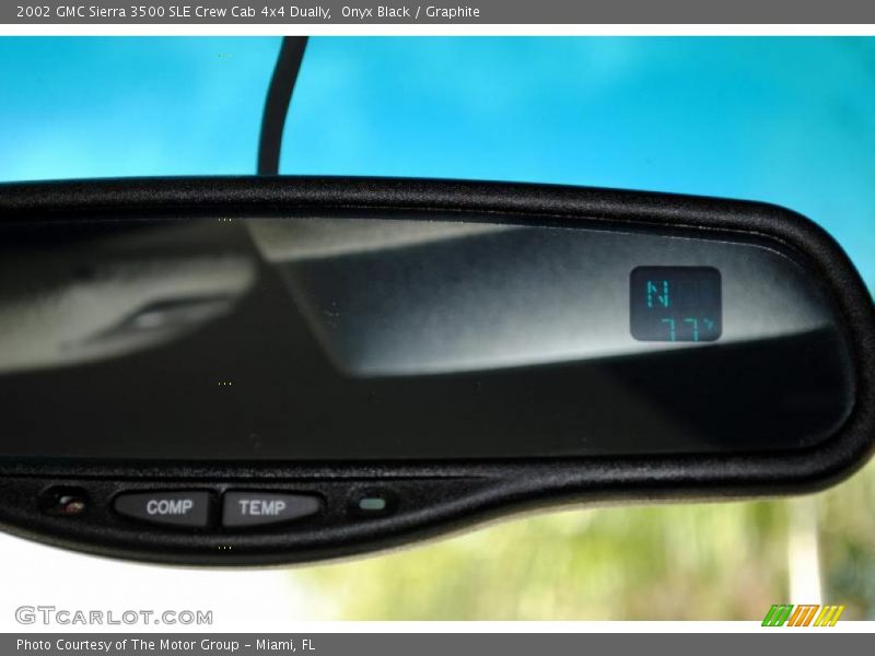 Onyx Black / Graphite 2002 GMC Sierra 3500 SLE Crew Cab 4x4 Dually