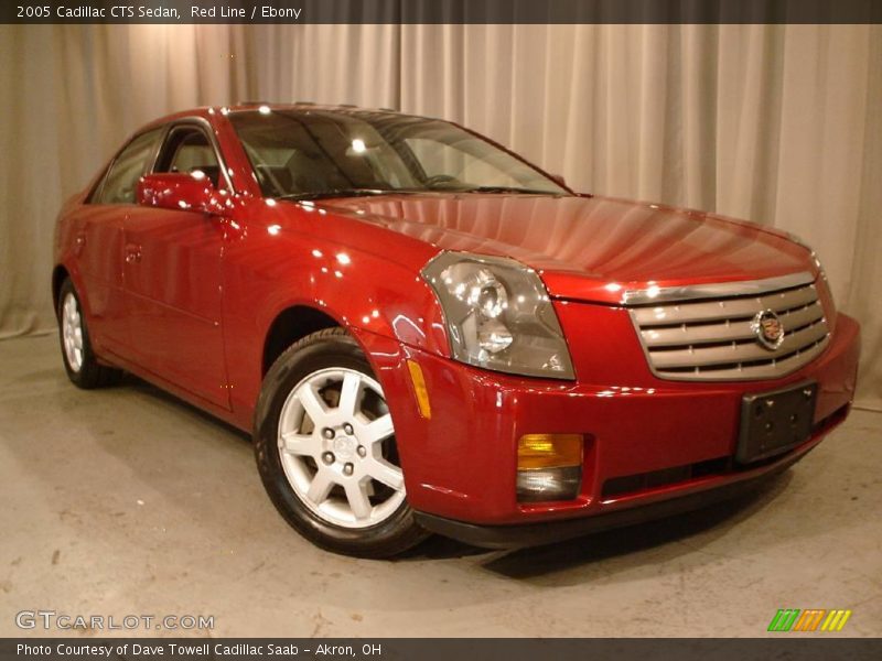 Red Line / Ebony 2005 Cadillac CTS Sedan