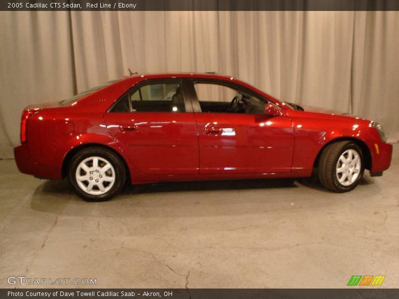 Red Line / Ebony 2005 Cadillac CTS Sedan