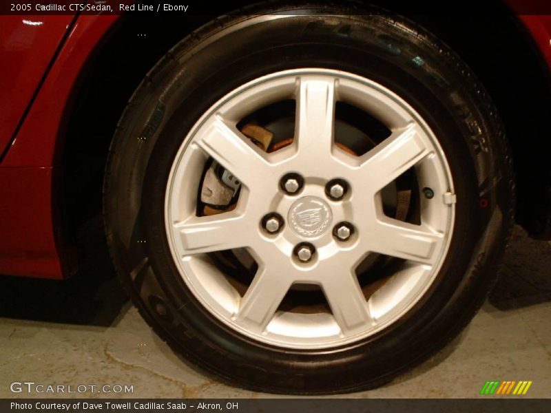 Red Line / Ebony 2005 Cadillac CTS Sedan