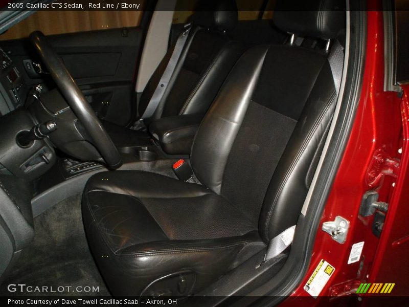 Red Line / Ebony 2005 Cadillac CTS Sedan