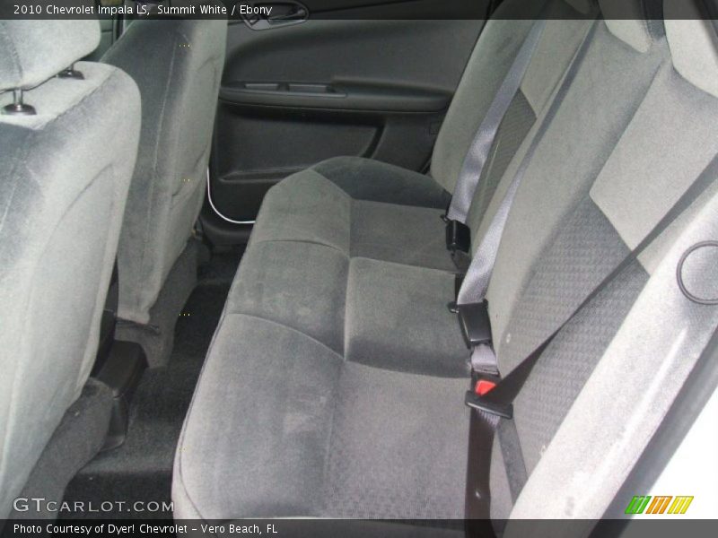 Summit White / Ebony 2010 Chevrolet Impala LS