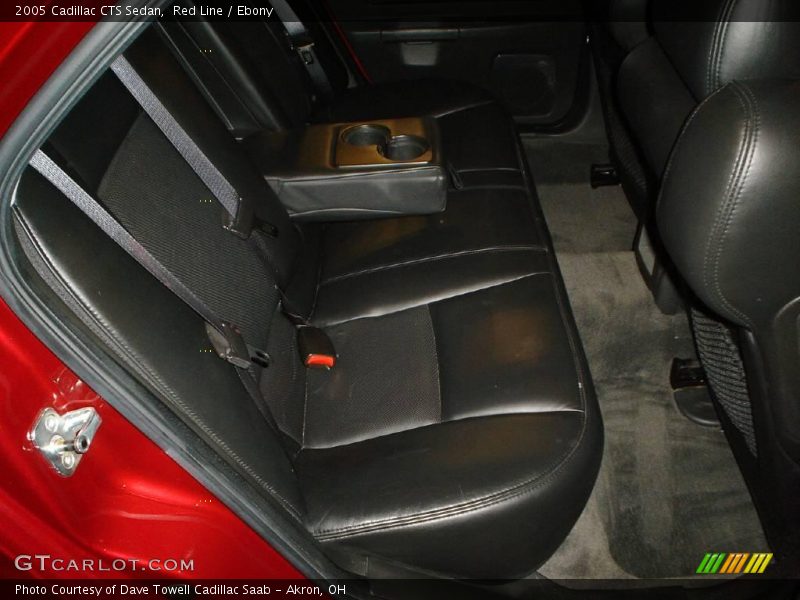 Red Line / Ebony 2005 Cadillac CTS Sedan