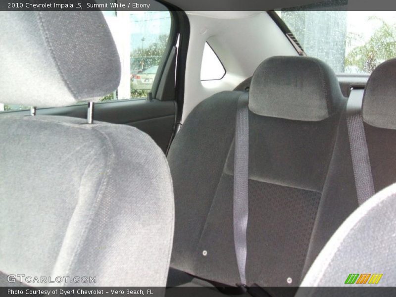 Summit White / Ebony 2010 Chevrolet Impala LS