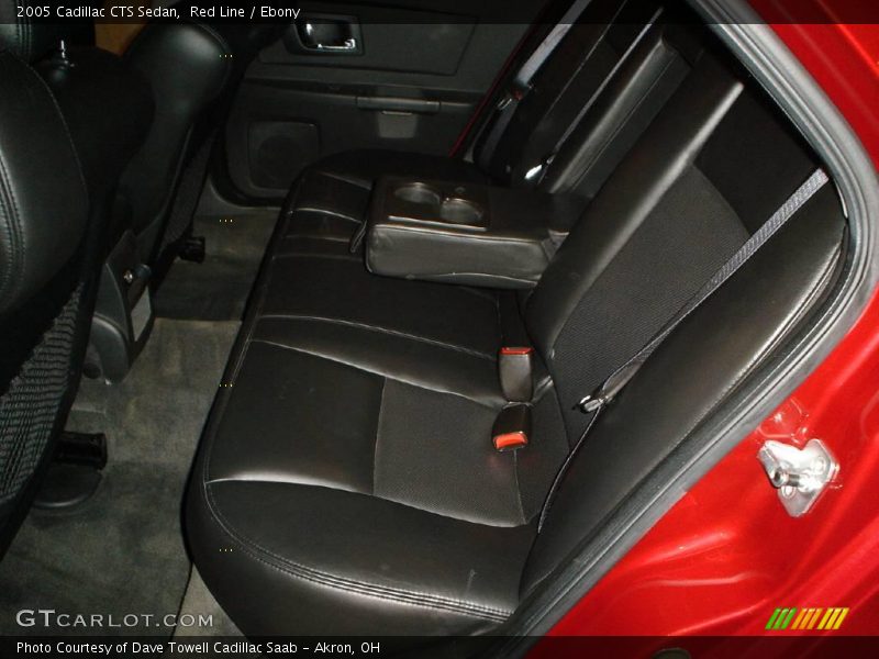 Red Line / Ebony 2005 Cadillac CTS Sedan