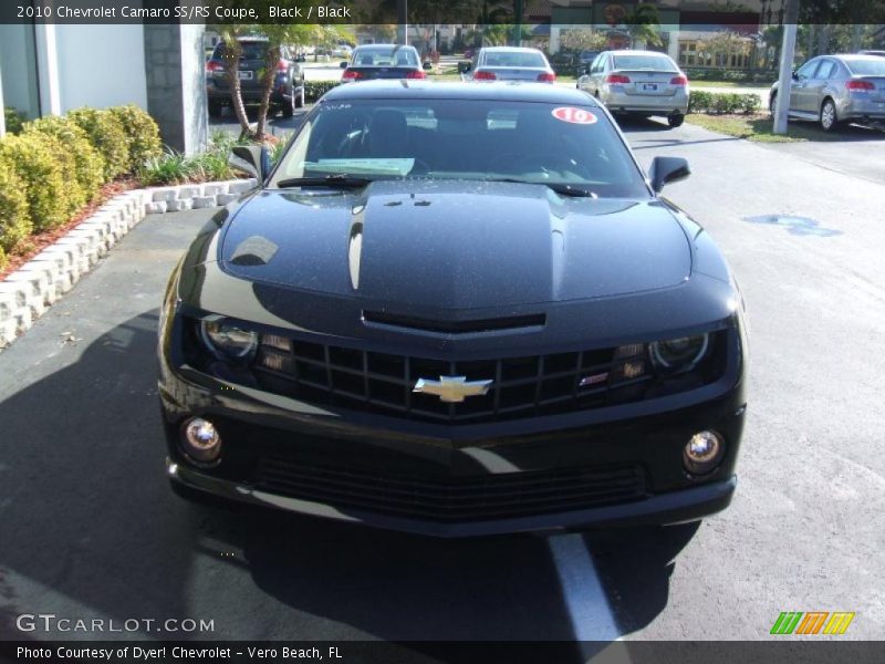 Black / Black 2010 Chevrolet Camaro SS/RS Coupe