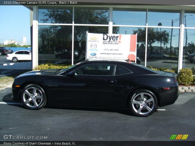 Black / Black 2010 Chevrolet Camaro SS/RS Coupe