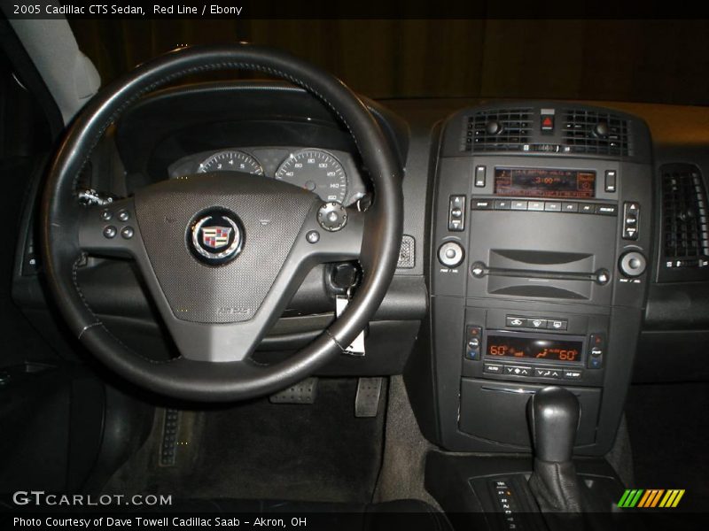 Red Line / Ebony 2005 Cadillac CTS Sedan