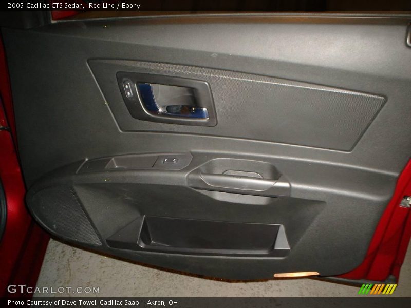 Red Line / Ebony 2005 Cadillac CTS Sedan