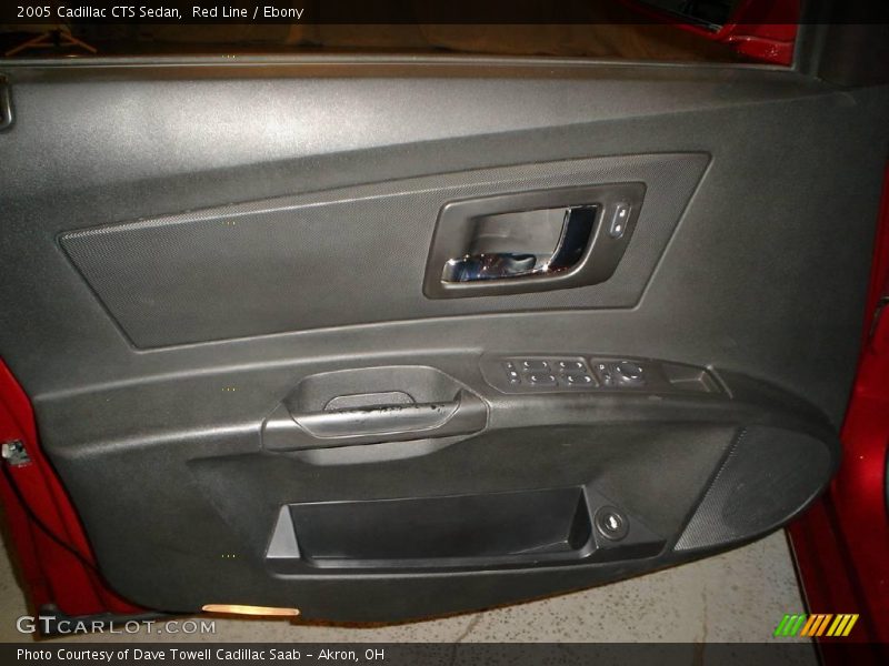 Red Line / Ebony 2005 Cadillac CTS Sedan