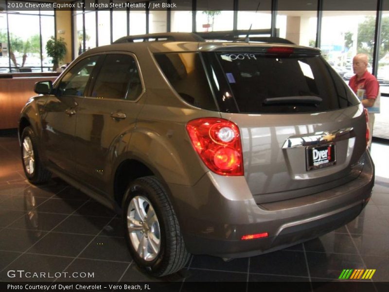 Mocha Steel Metallic / Jet Black 2010 Chevrolet Equinox LT