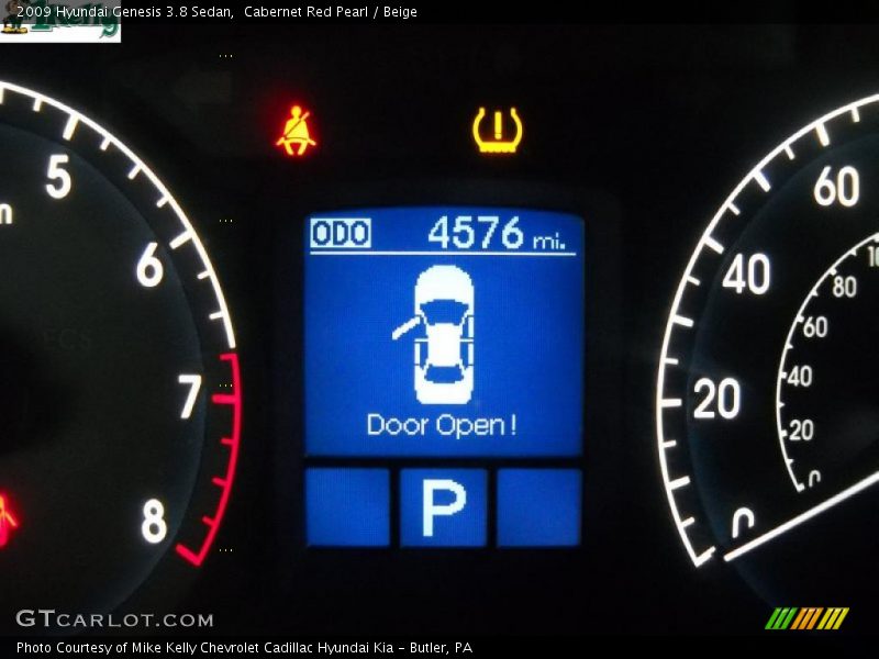 Cabernet Red Pearl / Beige 2009 Hyundai Genesis 3.8 Sedan