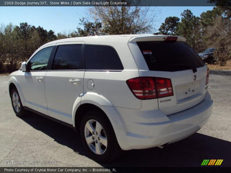 Stone White / Dark Slate Gray/Light Graystone 2009 Dodge Journey SXT