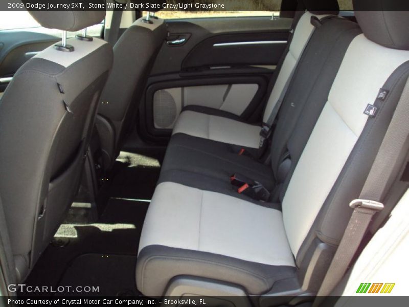 Stone White / Dark Slate Gray/Light Graystone 2009 Dodge Journey SXT