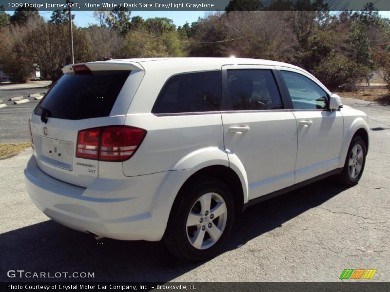 Stone White / Dark Slate Gray/Light Graystone 2009 Dodge Journey SXT
