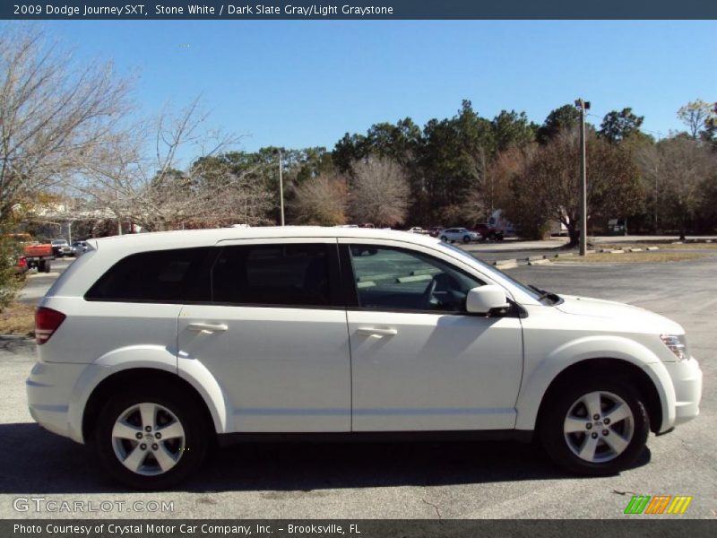 Stone White / Dark Slate Gray/Light Graystone 2009 Dodge Journey SXT