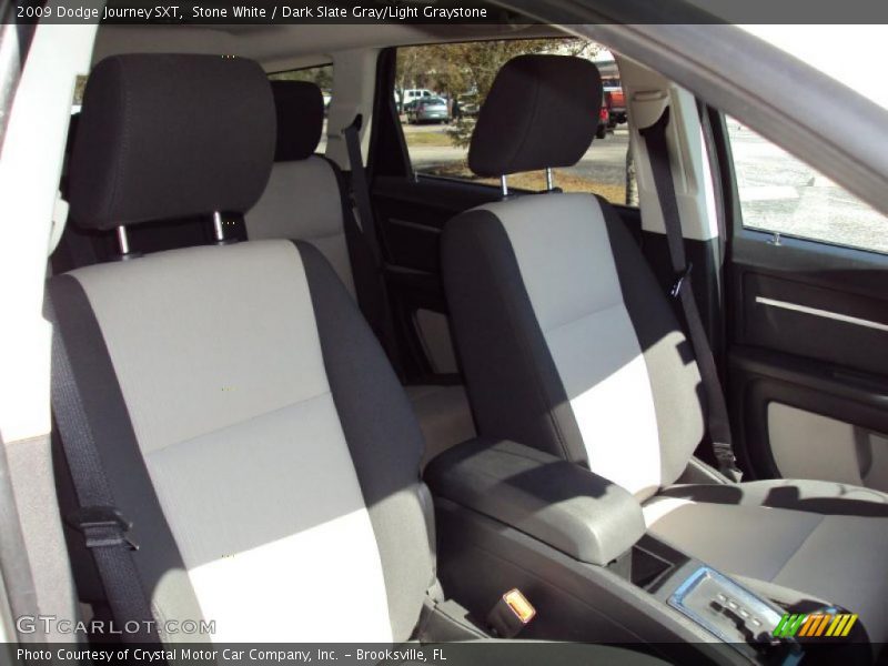 Stone White / Dark Slate Gray/Light Graystone 2009 Dodge Journey SXT