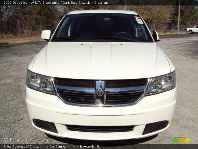 Stone White / Dark Slate Gray/Light Graystone 2009 Dodge Journey SXT