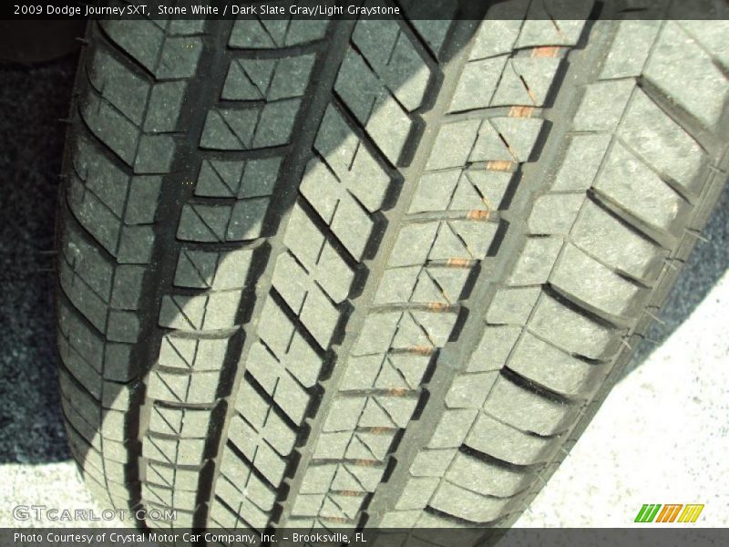 Stone White / Dark Slate Gray/Light Graystone 2009 Dodge Journey SXT