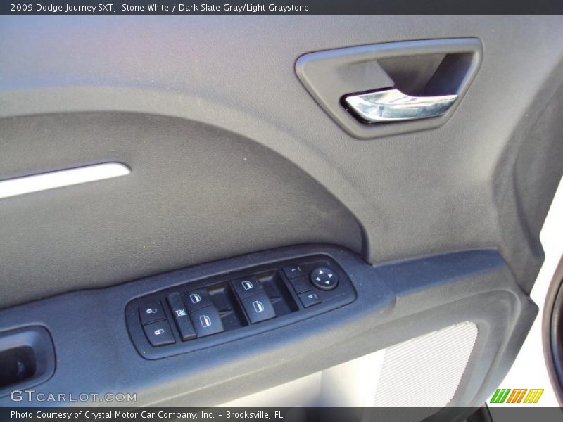 Stone White / Dark Slate Gray/Light Graystone 2009 Dodge Journey SXT