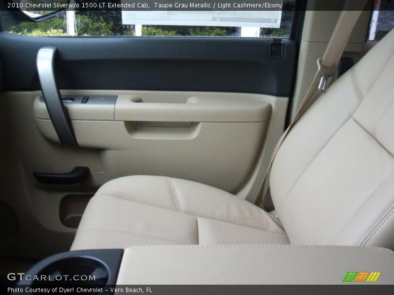 Taupe Gray Metallic / Light Cashmere/Ebony 2010 Chevrolet Silverado 1500 LT Extended Cab