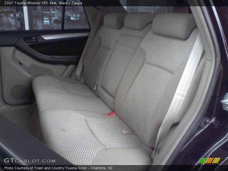 Black / Taupe 2007 Toyota 4Runner SR5 4x4