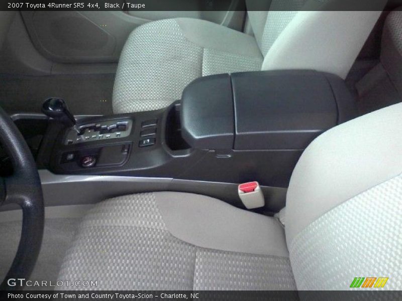 Black / Taupe 2007 Toyota 4Runner SR5 4x4