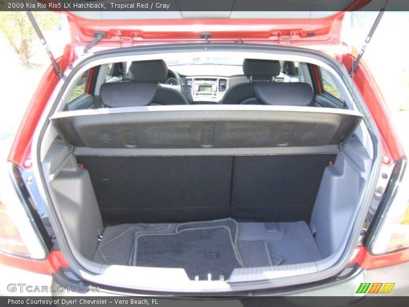 Tropical Red / Gray 2009 Kia Rio Rio5 LX Hatchback
